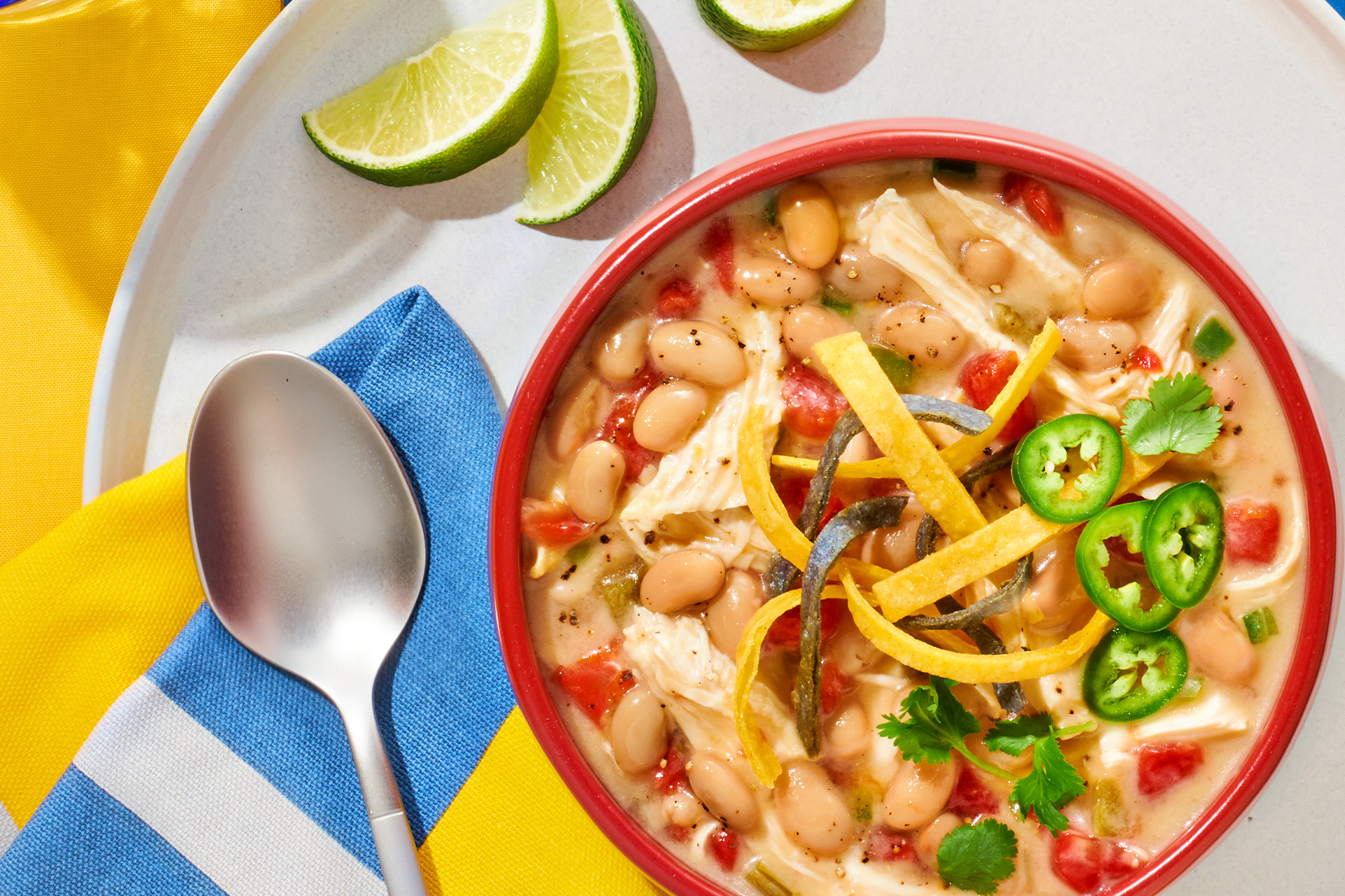 Easy white chicken chili instant online pot