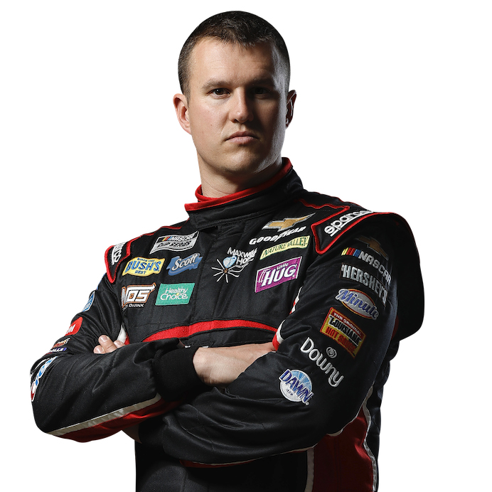 Driver Ryan Preece in uniform
