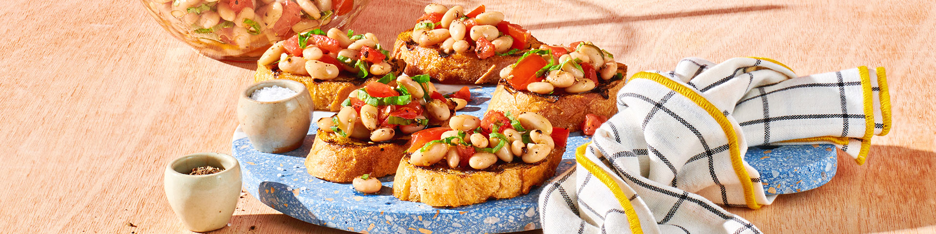 Italian Bean Bruschetta